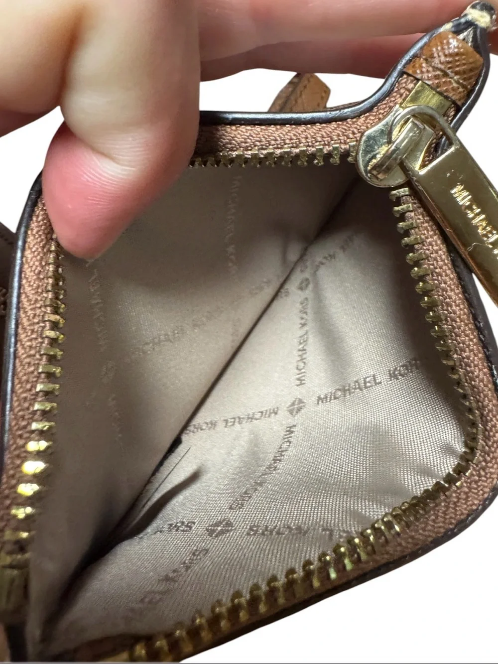 Like new! Michael Kors Aspen Ski Club Card Case Duo Wristlet
